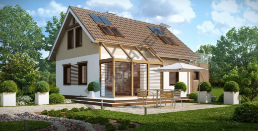 Типовой проект жилого дома z220 / Конвера Групп
