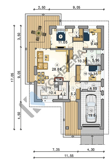 Проект жилого дома D30