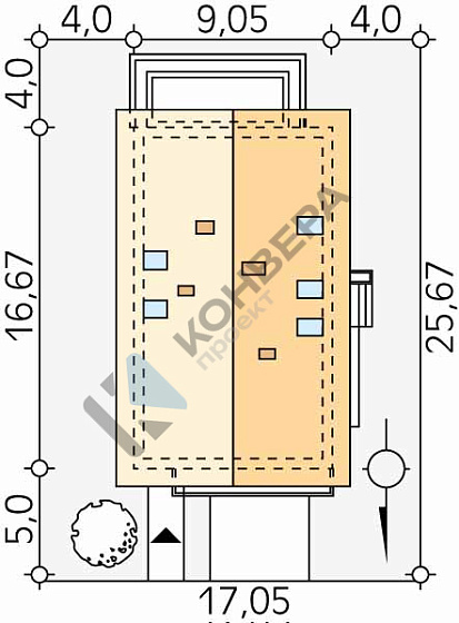 Типовой проект жилого дома 1-48